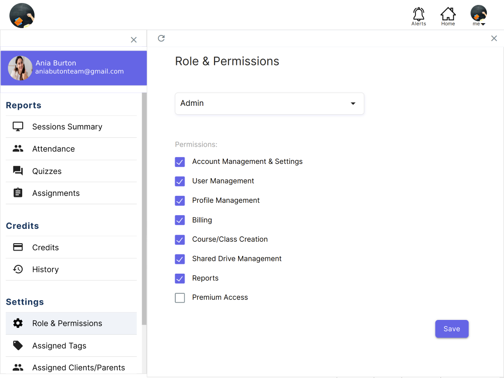 change user role